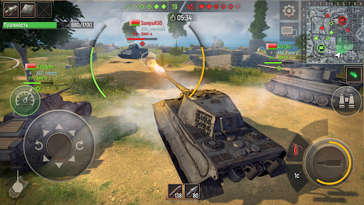 Battle Tanks - Tank Games WW2 screenshots 2