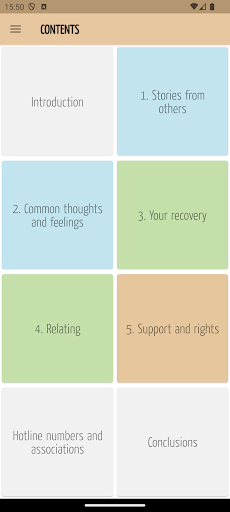 Recovery Guide - relative Screen 2