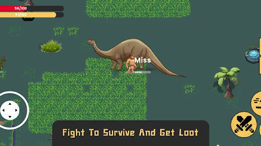 Dino Age Survival RPG Game