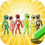 ⚡ Coloring for Power Rangerse icon