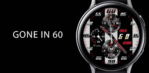 Gone in 60 Watch Face Screenshot 1 - AppWisp.com