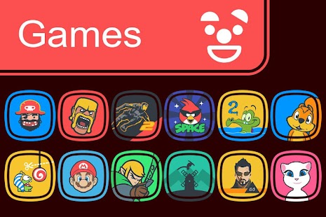 Rigoletto - Captura de pantalla del paquete de iconos de Squircle