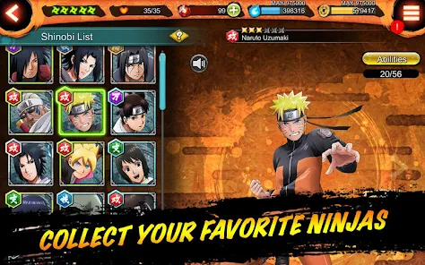 Sẵn sàng khám phá thế giới ninja? Hãy tải ngay game Naruto X Boruto Ninja Voltage để tham gia vào cuộc chiến và khám phá thế giới của Naruto và Boruto. Với đồ họa tuyệt đẹp và tính năng độc đáo, bạn sẽ không thể bỏ qua trò chơi này!