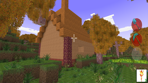 Block Craft Adventure Land 3D Screen 2