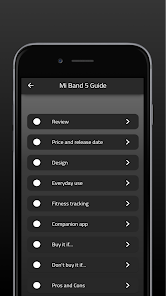 Mi Band 5 Guide 3 APK + Mod (Unlimited money) untuk android