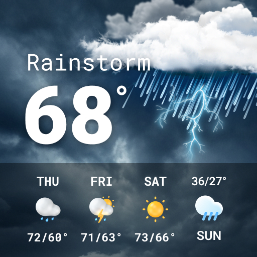 Weather app - Radar & Widget