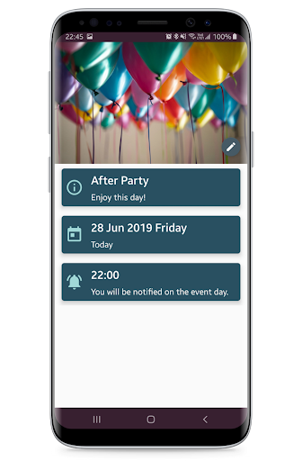 Day Counter Event Cards and Wid