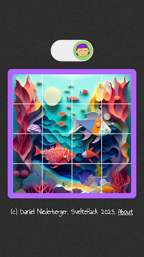 Svelte Puzzle Screen 3