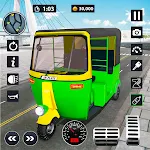 Cover Image of Descargar Juegos modernos de conducción de rickshaw  APK