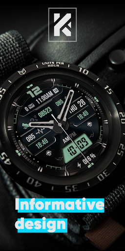 KF123 Watch face screenshot 3
