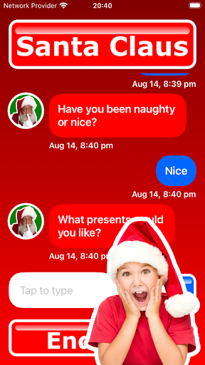 Santa Calls & Texts You Screen 2