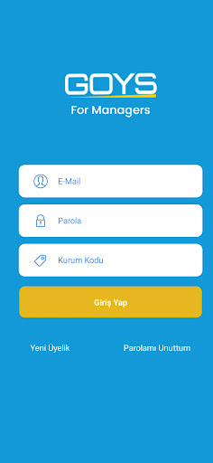 Android application GOYS Manager screenshort