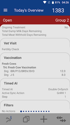 DeLaval Companion 6.13 Screen 2