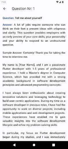 Flutter Interview Practice Screen 3