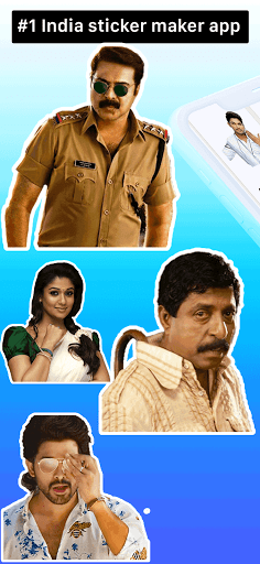 Android application Malayalam Sticker Maker For wh screenshort