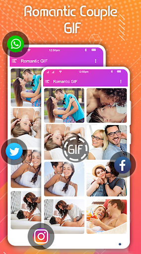 Romantic Love Couple GIF - Real Kisses GIF