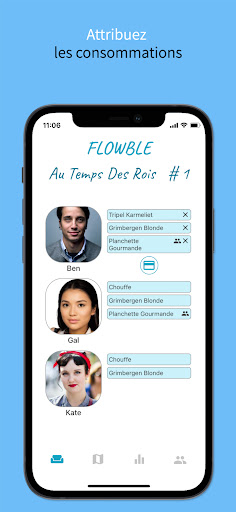 Android application Flowble screenshort