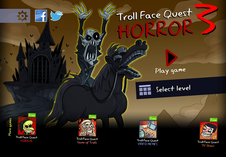 Troll Face Quest: Horror 3 - 222.28.0 - (Android)