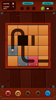 Slide Puzzle: Rolling Ball - Screenshot 2