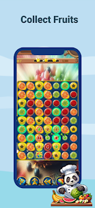 Fruit Panda Match 3 Puzzle