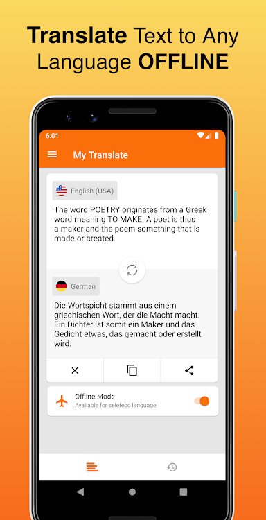 My Translator: Translate Text - 1.09 - (Android)