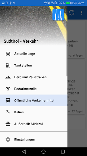 Südtirol - Verkehr Screen 3
