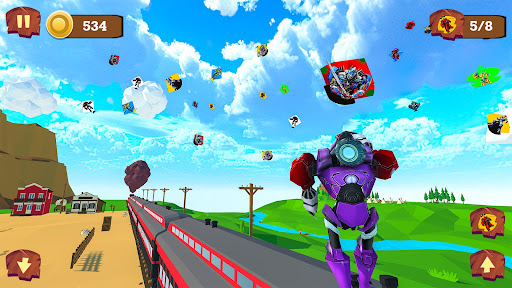 Robot Kite Flying  kite game