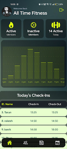 Android application Brofit screenshort