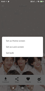 Captura 2 BTS Ringtone Wallpaper Video android
