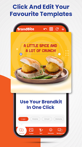 Brand Bite: Menu Card Maker Screen 2