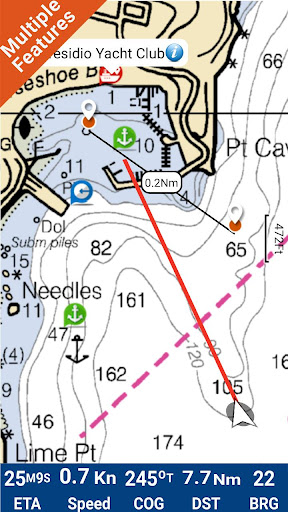 Android application US West Gps Map Navigator screenshort
