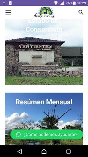 Vertientes Screen 3