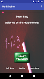 Scribe's Math Trainer