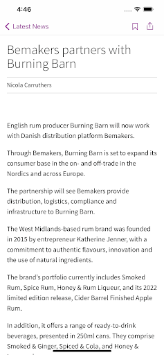 The Spirits Business Screenshot 2 - AppWisp.com