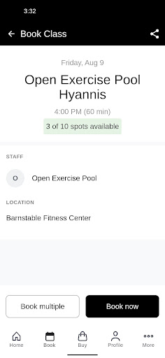 Mashpee Fitness Screen 3