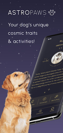Android application ASTROPAWS - Stars & Activities screenshort