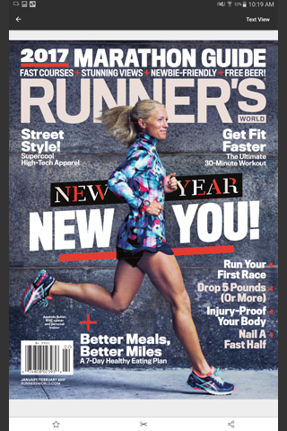 Android application Runner's World screenshort