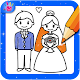 Wedding Coloring Pages Bride And Groom Baixe no Windows