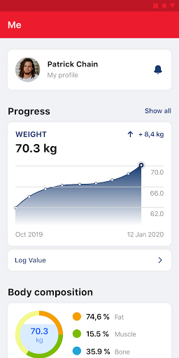 FysioTotaal App Screen 3