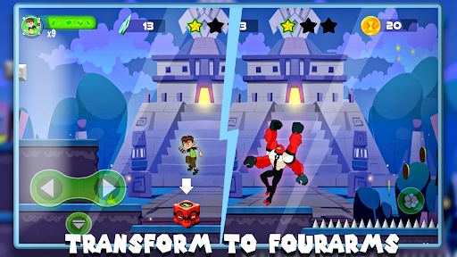 Android application Omnitrix Glitch Ben Hero screenshort