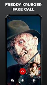 Captura de Pantalla 3 Freddy Krueger Scary Fake Call android