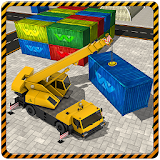 Cargo Crane Labor Truck Sim 17 icon