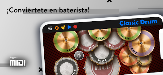 Screenshot 1 Classic Drum bateria digitales android