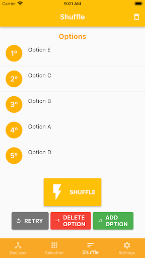 Autodecision Screen 3