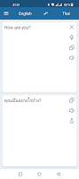 screenshot of Thai English Translator