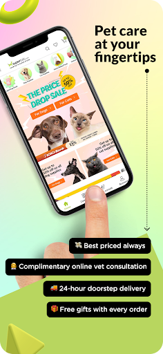 Android application Supertails: Online Pet Shop screenshort