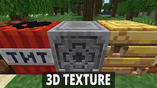 3D Texture Pack for Minecraft