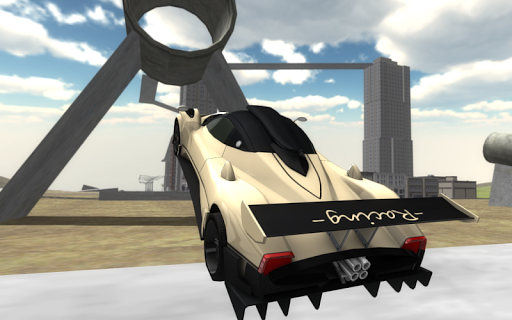 Android application Fast Race Car Driving 3D screenshort