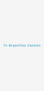 Argentina Tv Canales