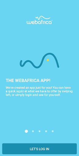 Android application Webafrica screenshort